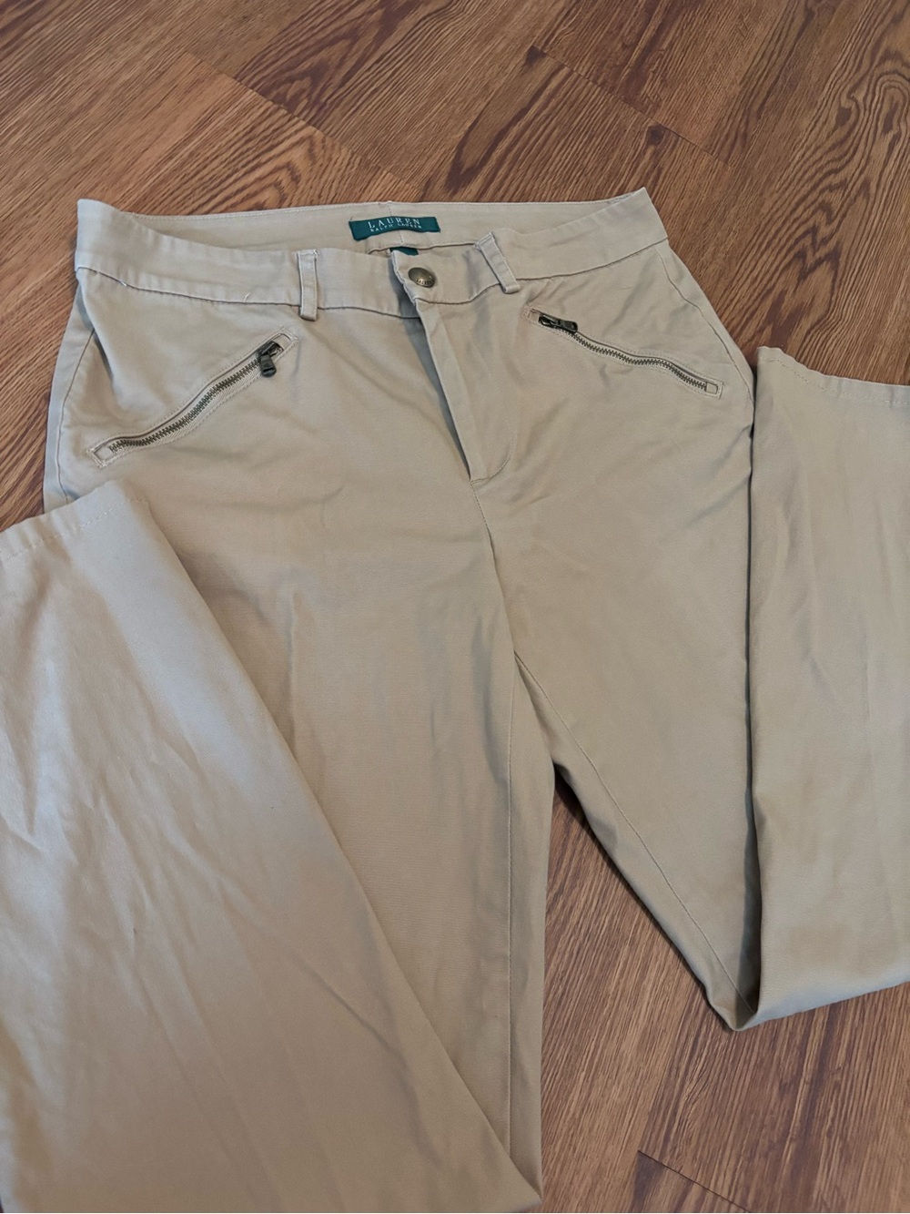 Lauren Ralph Lauren Women’s Khaki Chino Pants